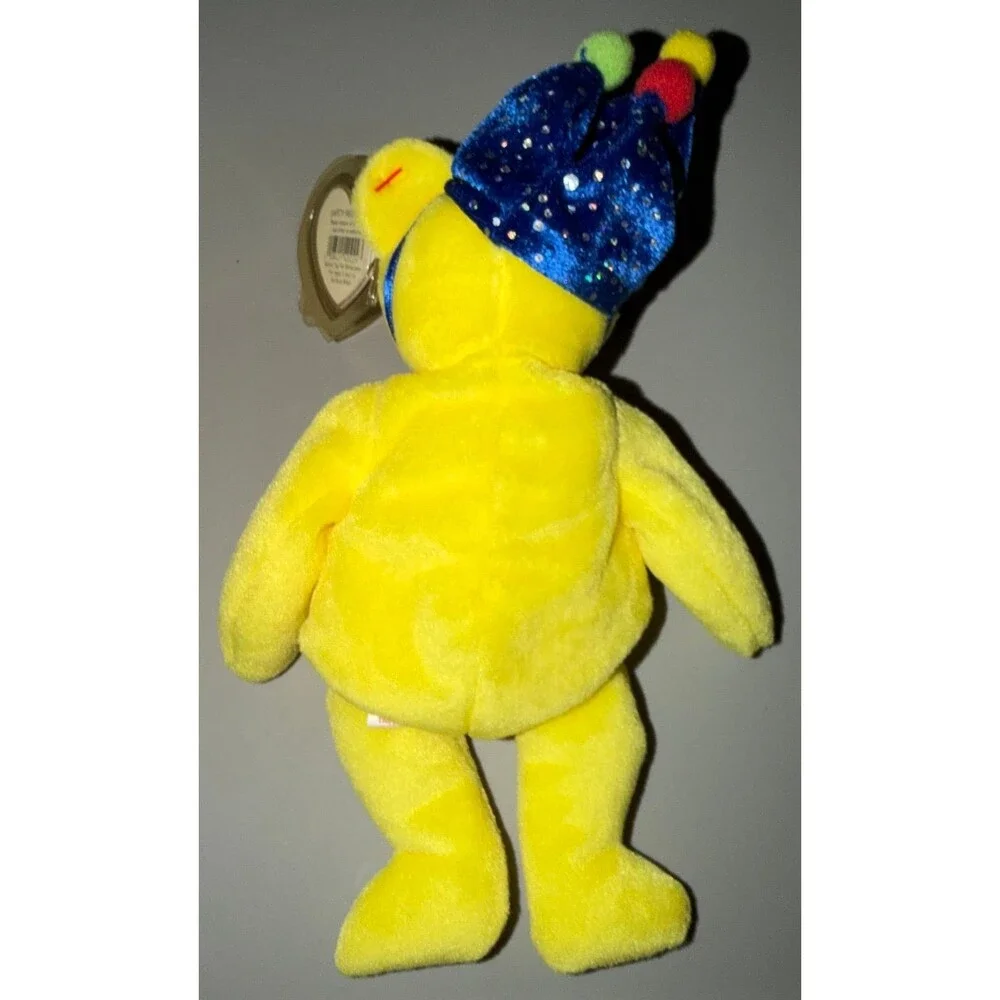 Ty Beanie Baby Happy Birthday Bear